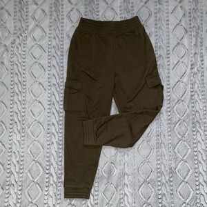 Garage Green Cargo Joggers